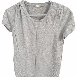 J. Crew Heather Gray Short Sleeve Tee